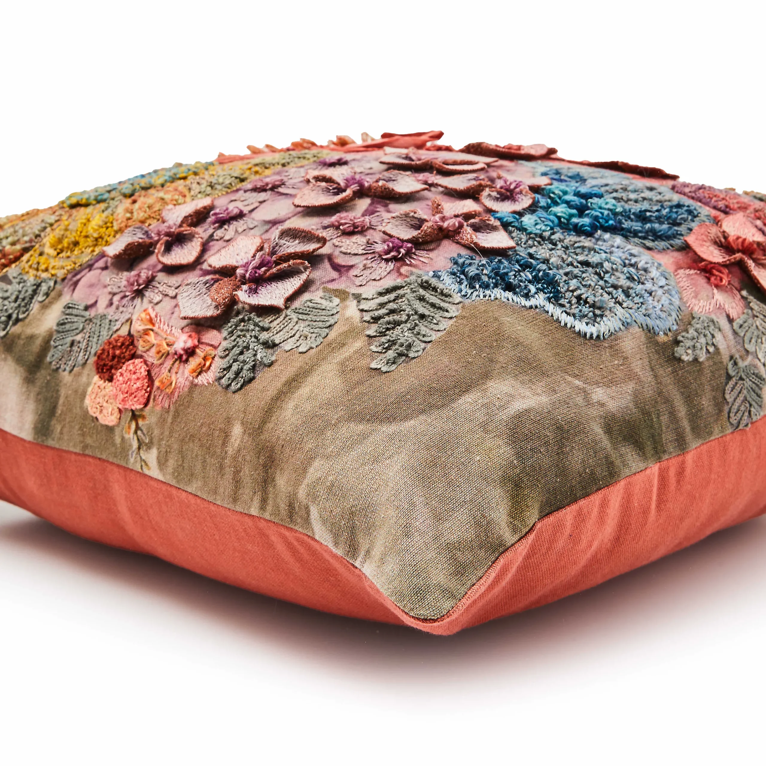 MacKenzie-Childs Petal Palette Floral Throw Pillow| Pillows, Throws, & Cushions