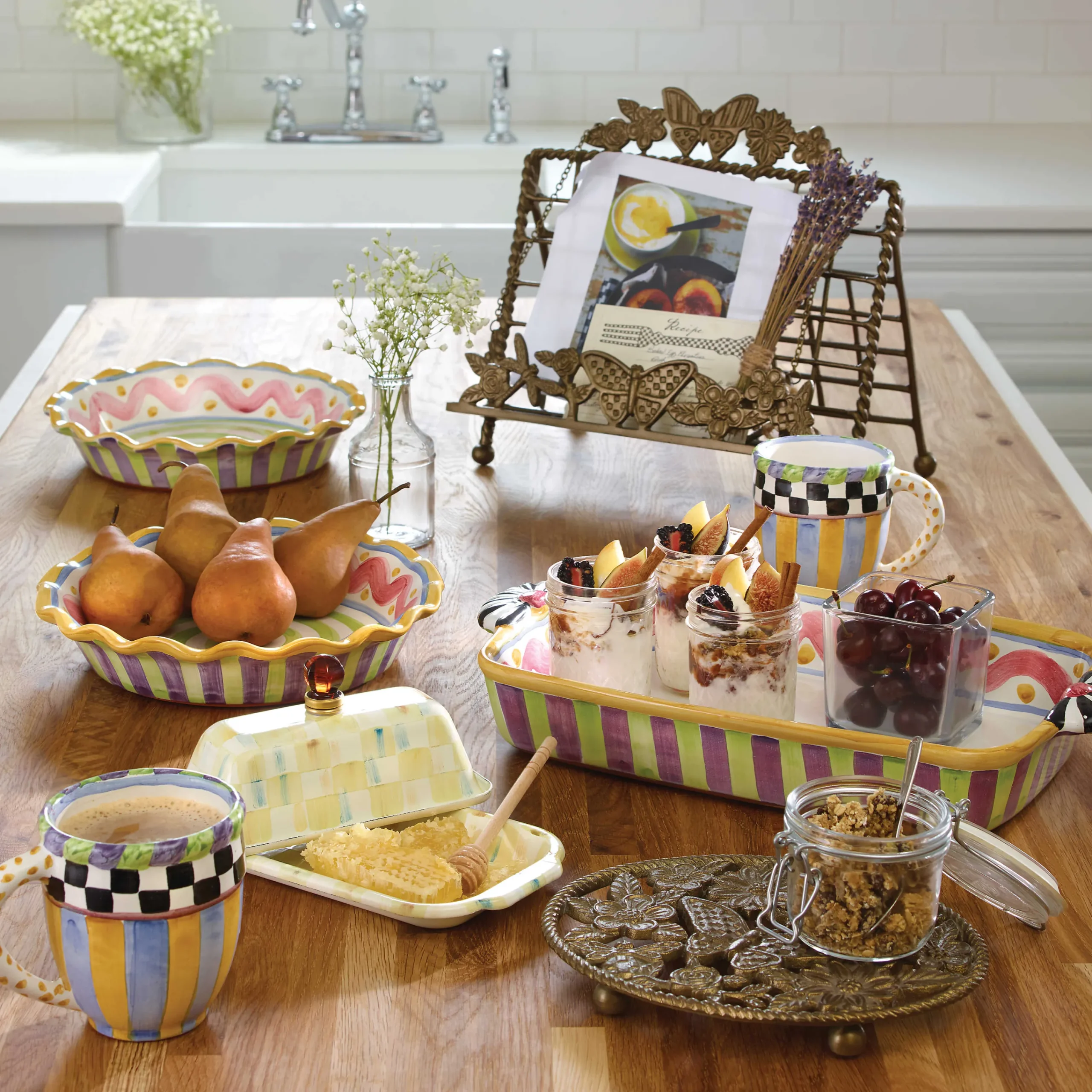 MacKenzie-Childs Piccadilly Mug| The Coffee Shop|Drinkware