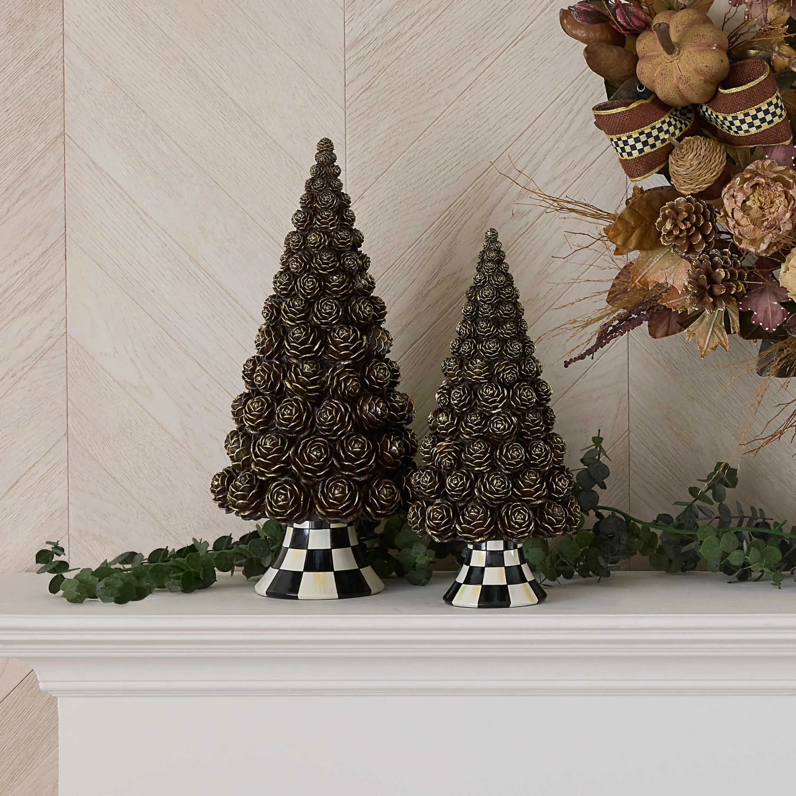 MacKenzie-Childs Pinecone Short Tree| The Fall Shop|Room Accents
