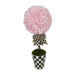 MacKenzie-Childs Pink Topiary Large Drop In| Greenery & Florals