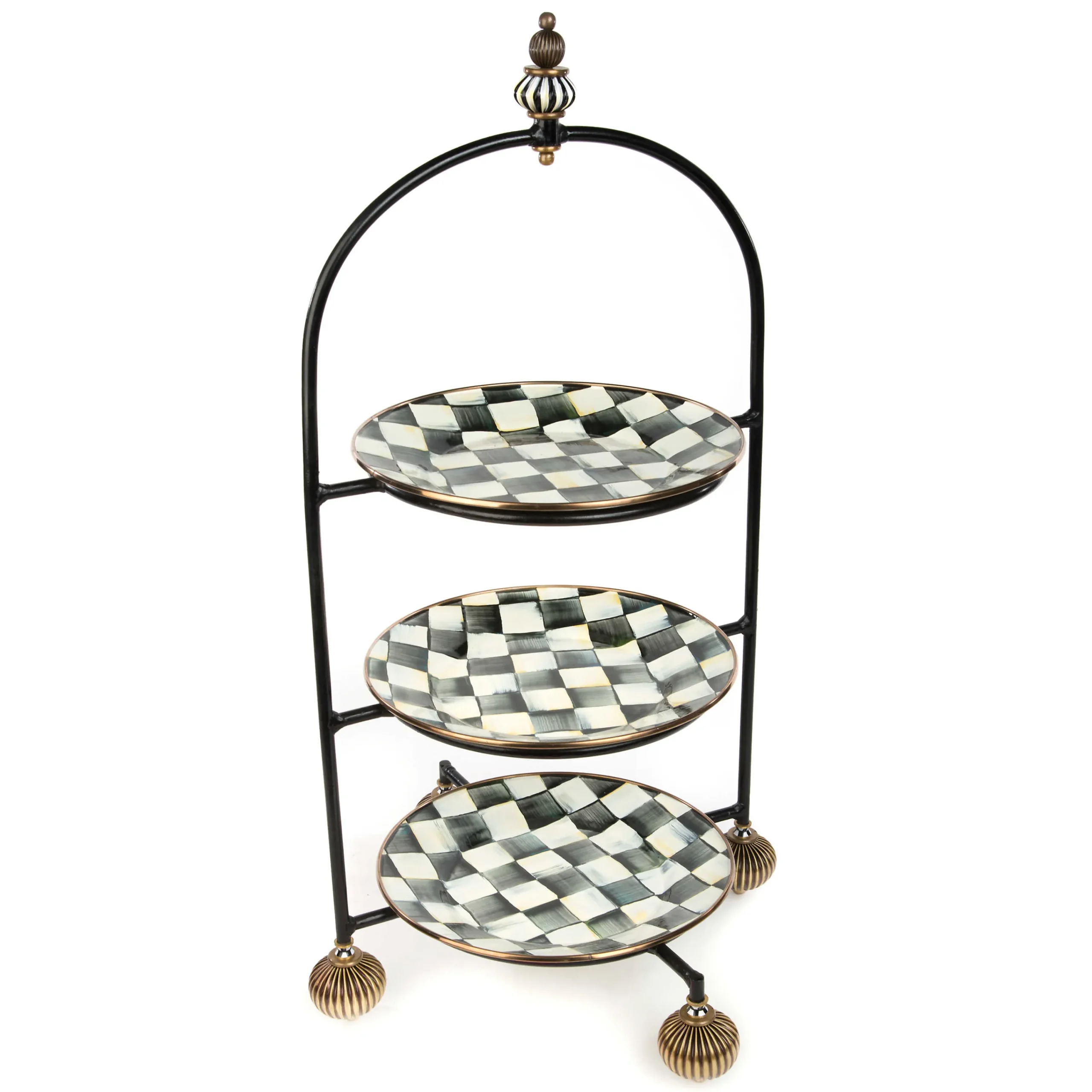 MacKenzie-Childs Plate Stand - Large| Serveware