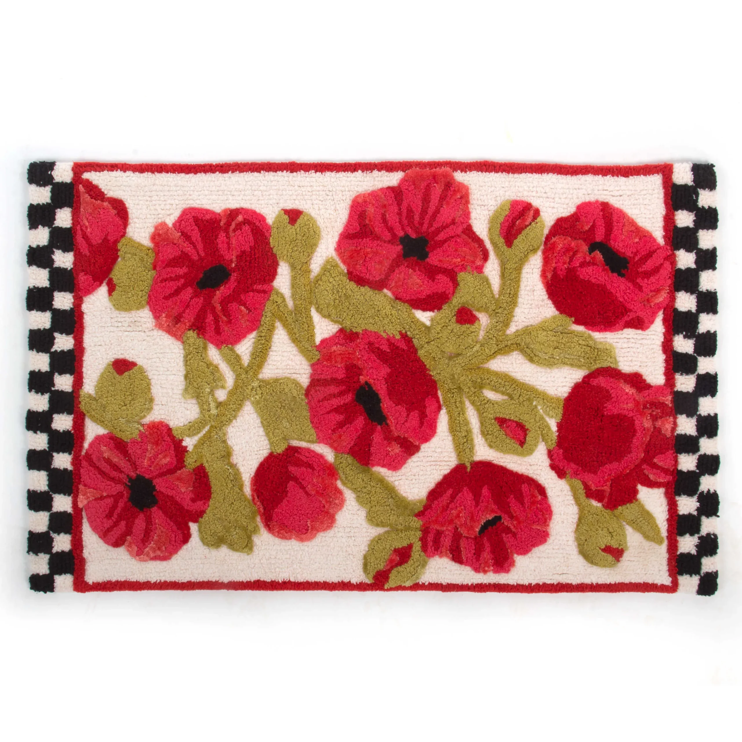MacKenzie-Childs Poppy Bath Rug| Bath & Bath Accessories