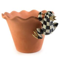 MacKenzie-Childs Pot Croaker Pot Climber| Spring|Outdoor