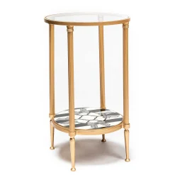 MacKenzie-Childs Pretty As A Bow Accent Table| Living Room