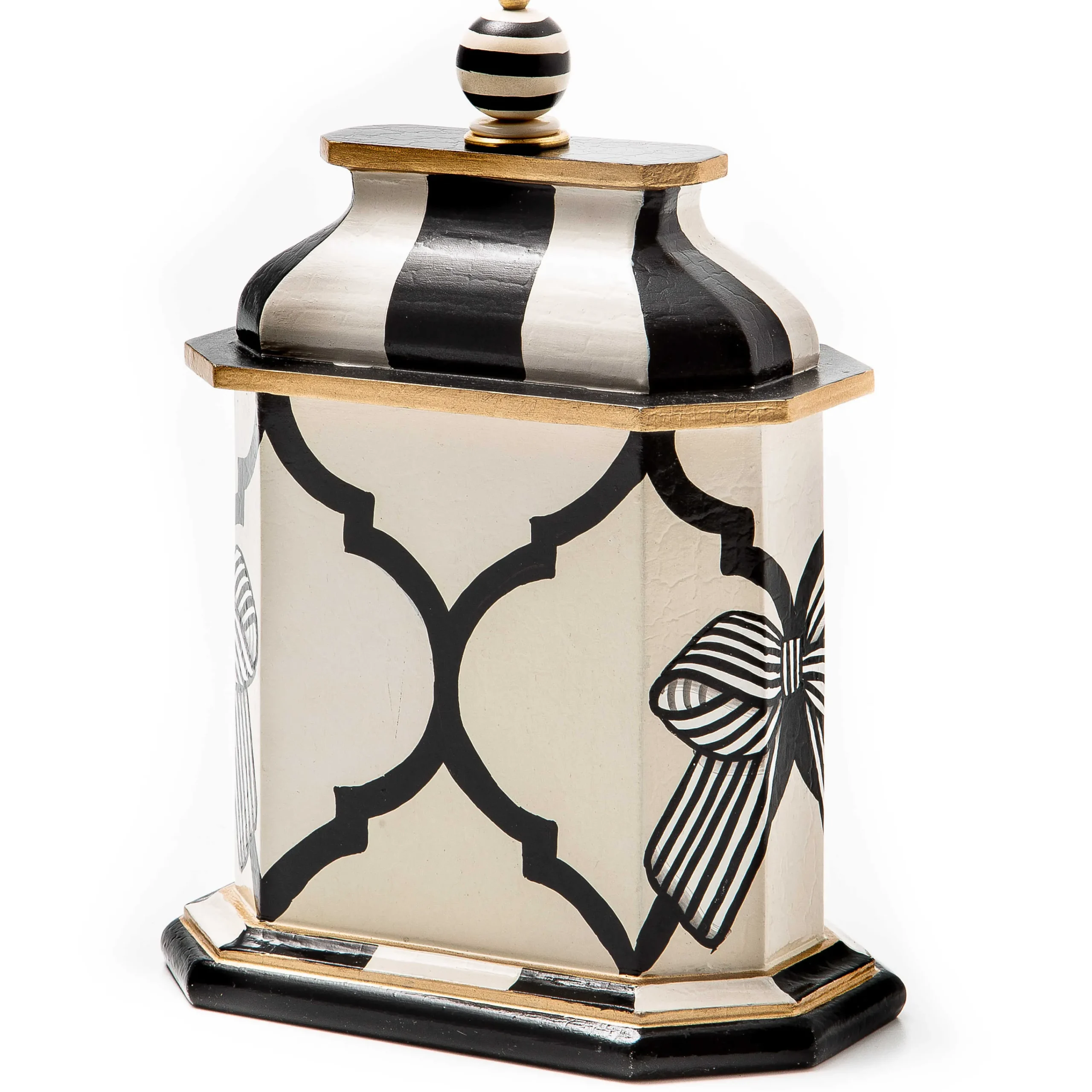 MacKenzie-Childs Pretty as a Bow Desk Clock| Room Accents