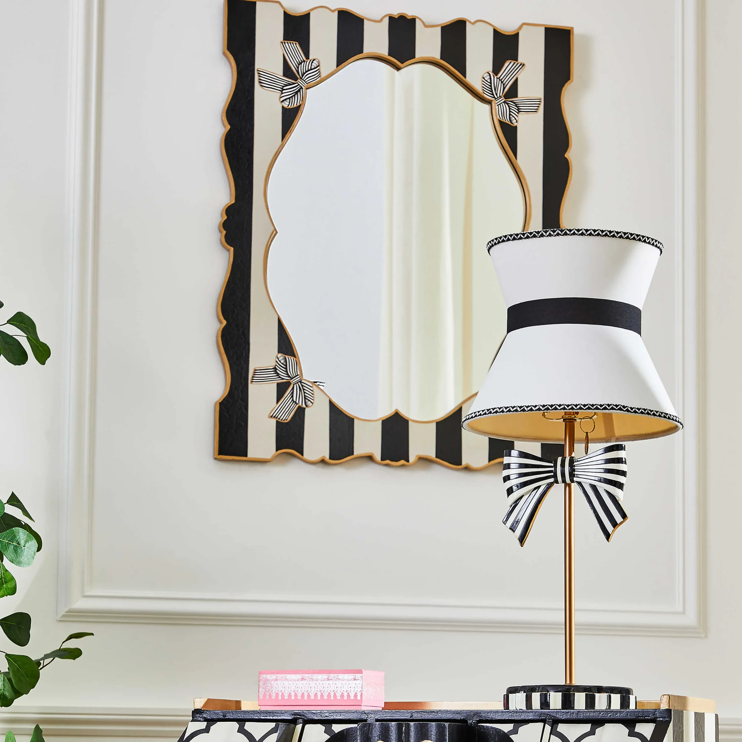 MacKenzie-Childs Pretty As A Bow Hall Mirror| Room Accents