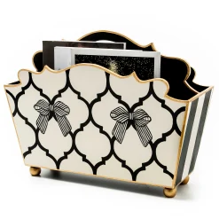MacKenzie-Childs Pretty as a Bow Magazine Holder| Room Accents