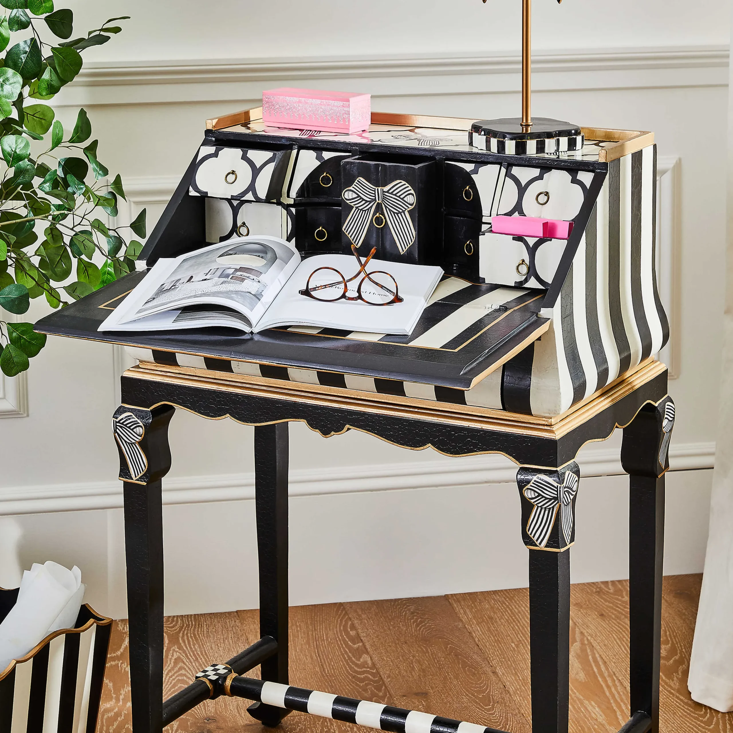 MacKenzie-Childs Pretty As A Bow Writing Desk| Bedroom|Living Room