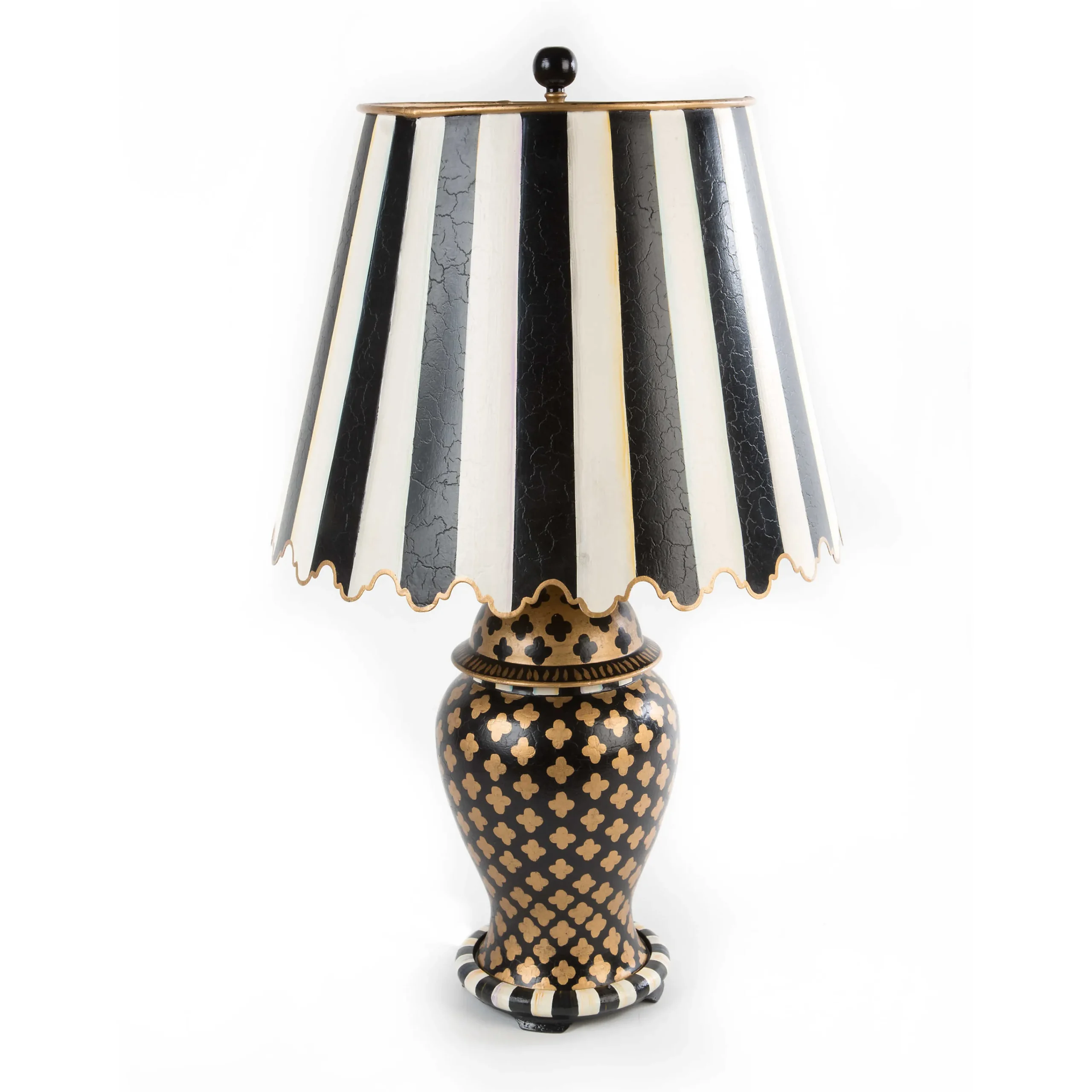 MacKenzie-Childs Quatrefoil Small Table Lamp| Room Accents|Lighting
