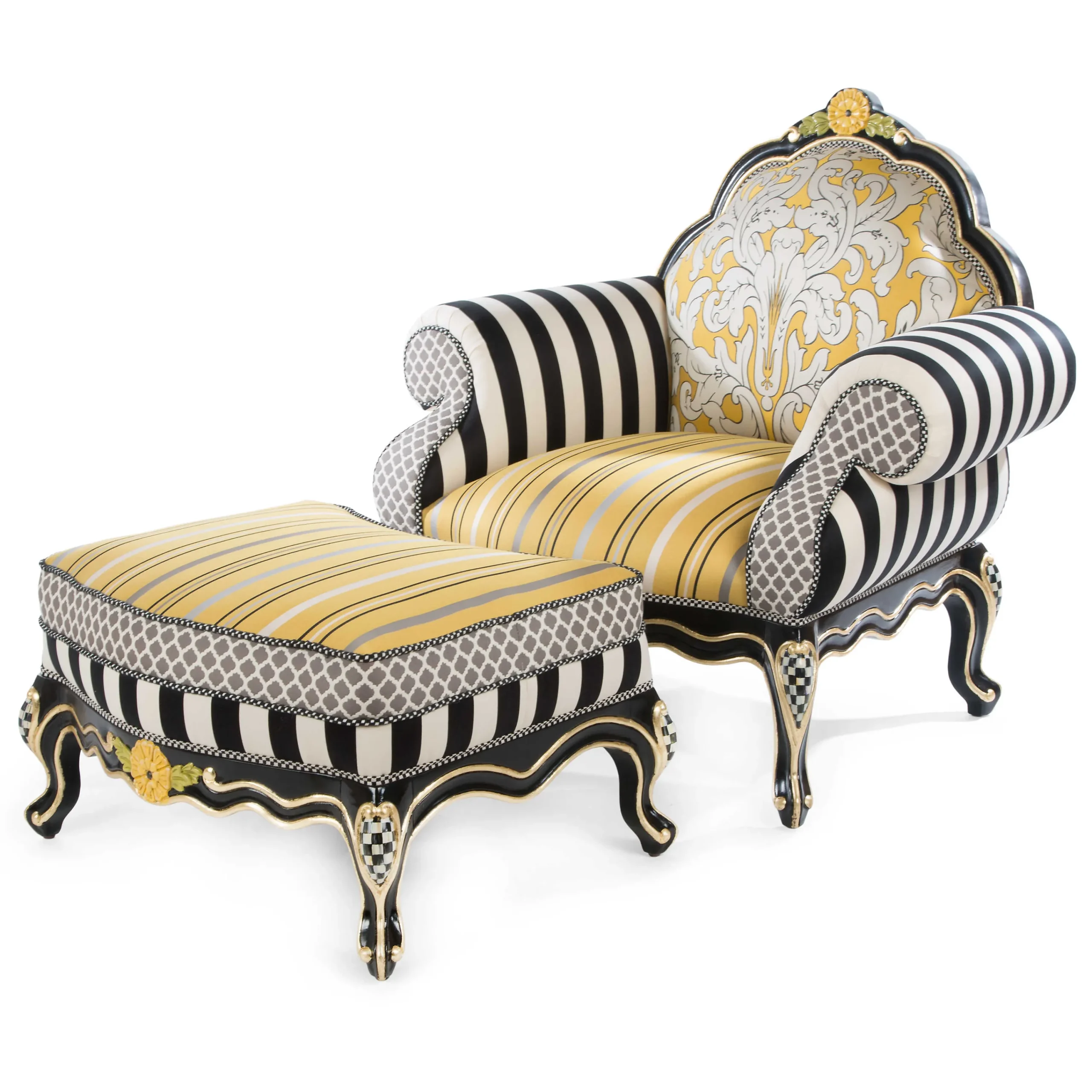 MacKenzie-Childs Queen Bee Chair| Living Room