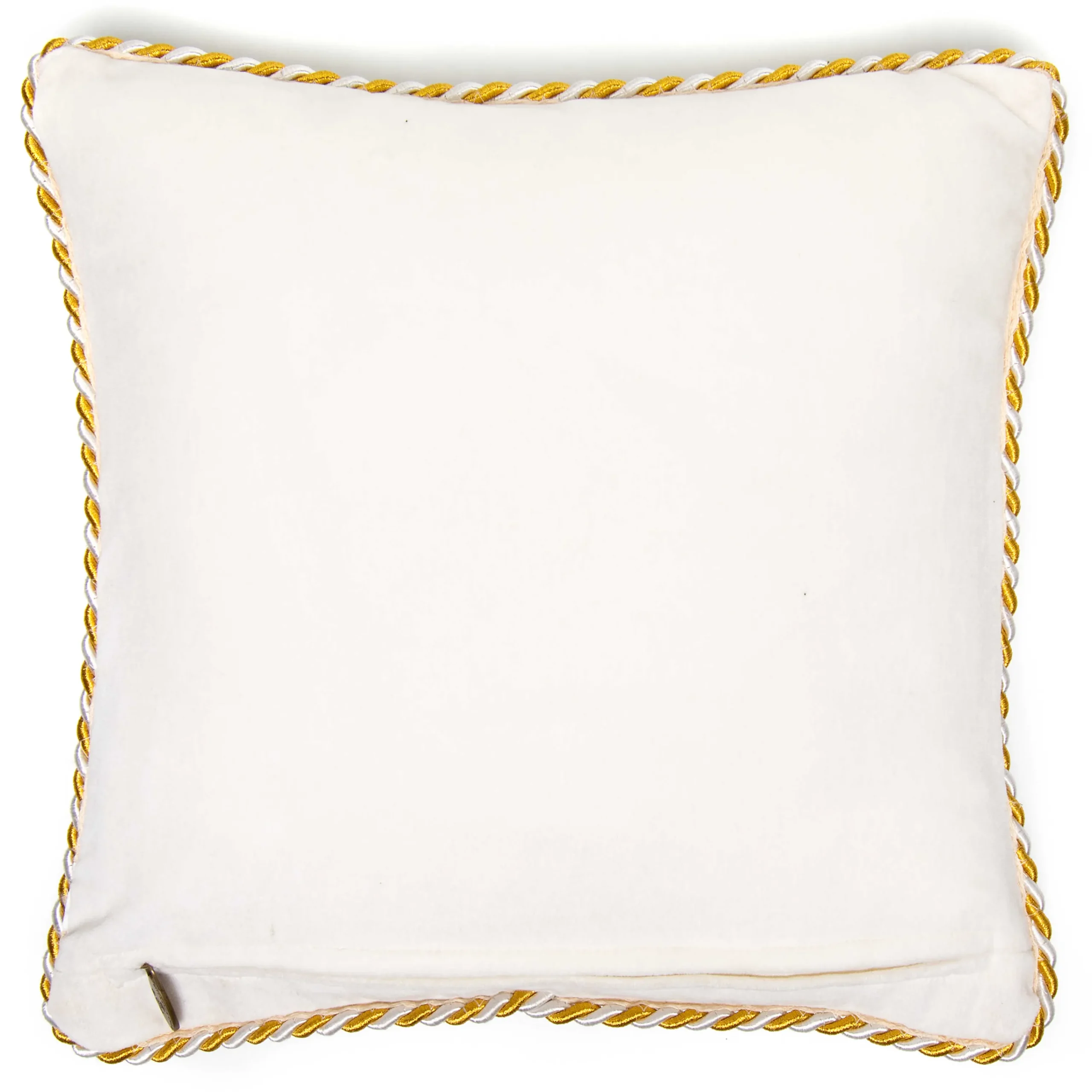 MacKenzie-Childs Queen Bee Ivory Throw Pillow| Spring|Pillows, Throws, & Cushions