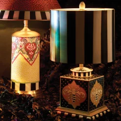 MacKenzie-Childs Queen Bee Lamp| Room Accents|Lighting