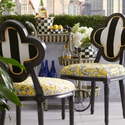 MacKenzie-Childs Queen Bee Outdoor Dining Chair| Outdoor|Spring