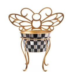 MacKenzie-Childs Queen Bee Plant Holder| Spring|Outdoor