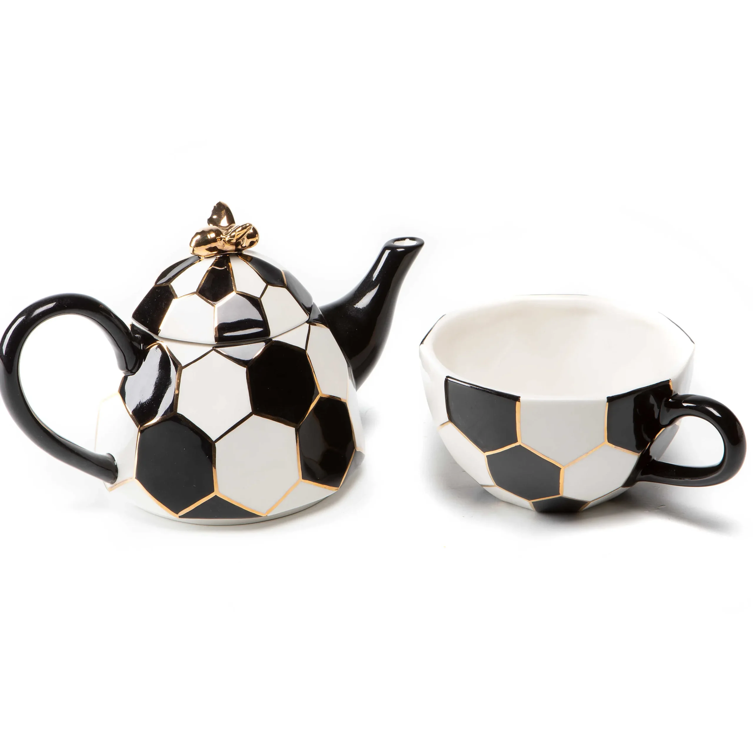 MacKenzie-Childs Queen Bee Tea For One| Serveware|Tea Kettles