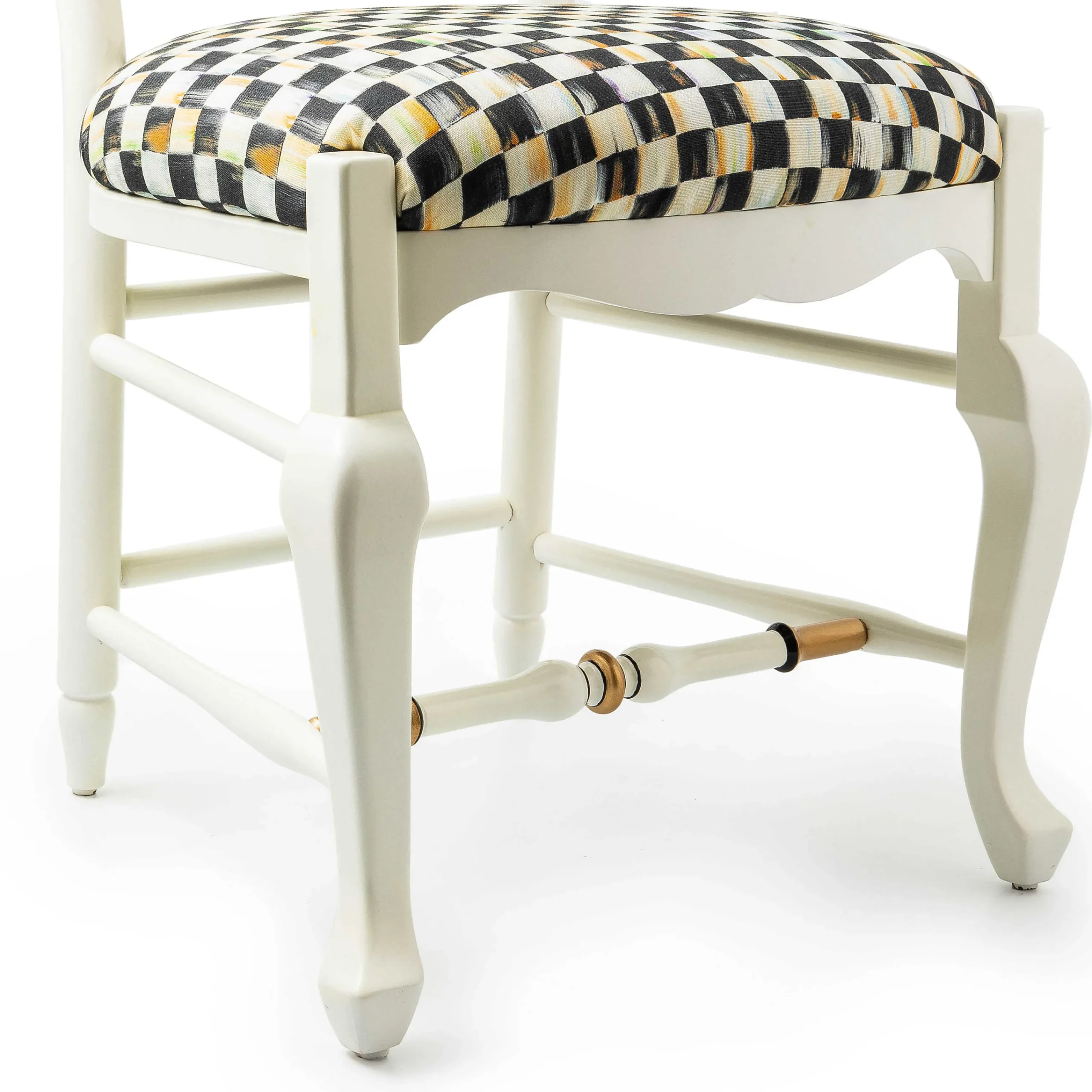 MacKenzie-Childs Rainbow Fish Chair| Dining Room & Kitchen