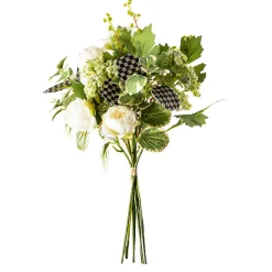 MacKenzie-Childs Ranunculus White Bouquet| Spring|Greenery & Florals