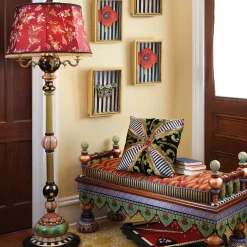 MacKenzie-Childs Ridiculous Bench| Entryway Furniture|Living Room