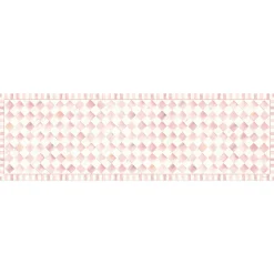 MacKenzie-Childs Rosy Check 2'6 x 8' Runner Floor Mat| Rugs