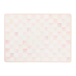 MacKenzie-Childs Rosy Check Cork Back Placemats, Set of 4| Fall Entertaining|Kitchen & Table Linens