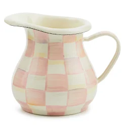 MacKenzie-Childs Rosy Check Creamer| Easter|Spring