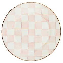 MacKenzie-Childs Rosy Check Dinner Plate| Easter|Spring