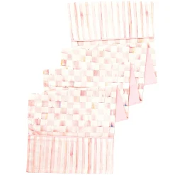 MacKenzie-Childs Rosy Check Table Runner| Fall Entertaining|Kitchen & Table Linens