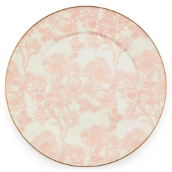 MacKenzie-Childs Rosy English Garden Enamel Serving Platter| Easter|Spring