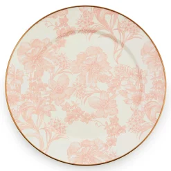 MacKenzie-Childs Rosy English Garden Enamel Charger/Plate| Easter|Spring