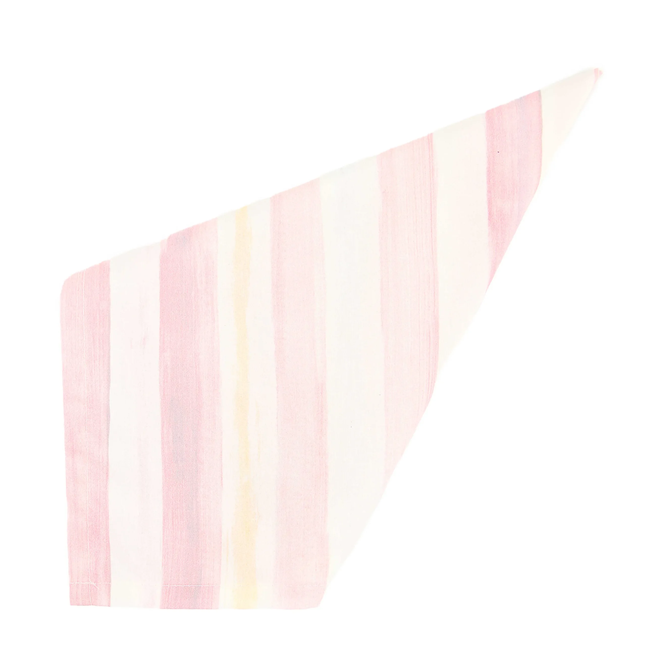 MacKenzie-Childs Rosy Stripe Napkin| Fall Entertaining|Kitchen & Table Linens