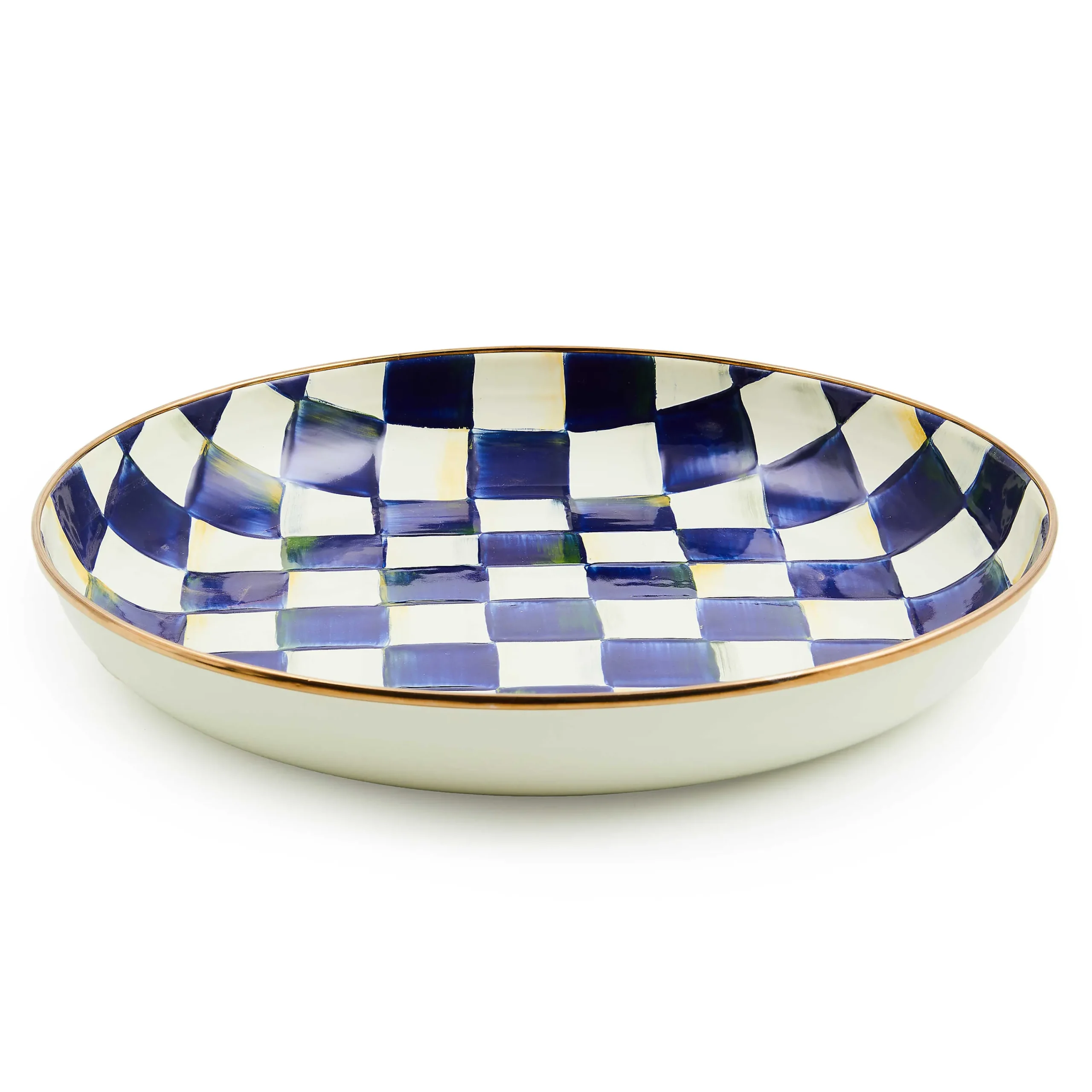 MacKenzie-Childs Royal Check Abundant Bowl| Serveware