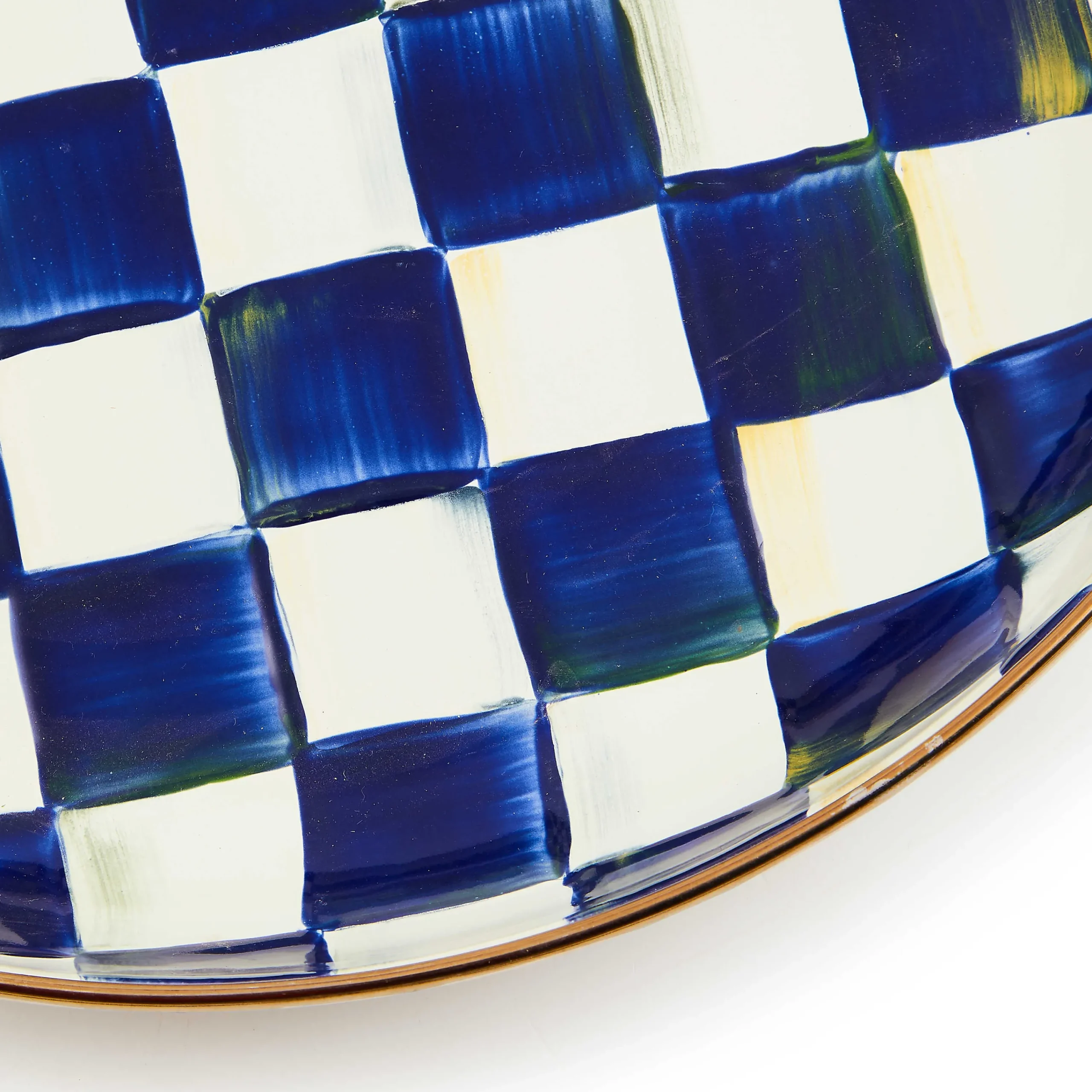 MacKenzie-Childs Royal Check Abundant Bowl| Serveware