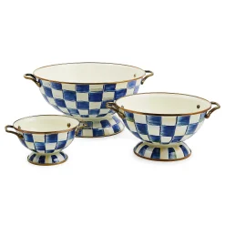 MacKenzie-Childs Royal Check Almost Everything Bowl| Serveware