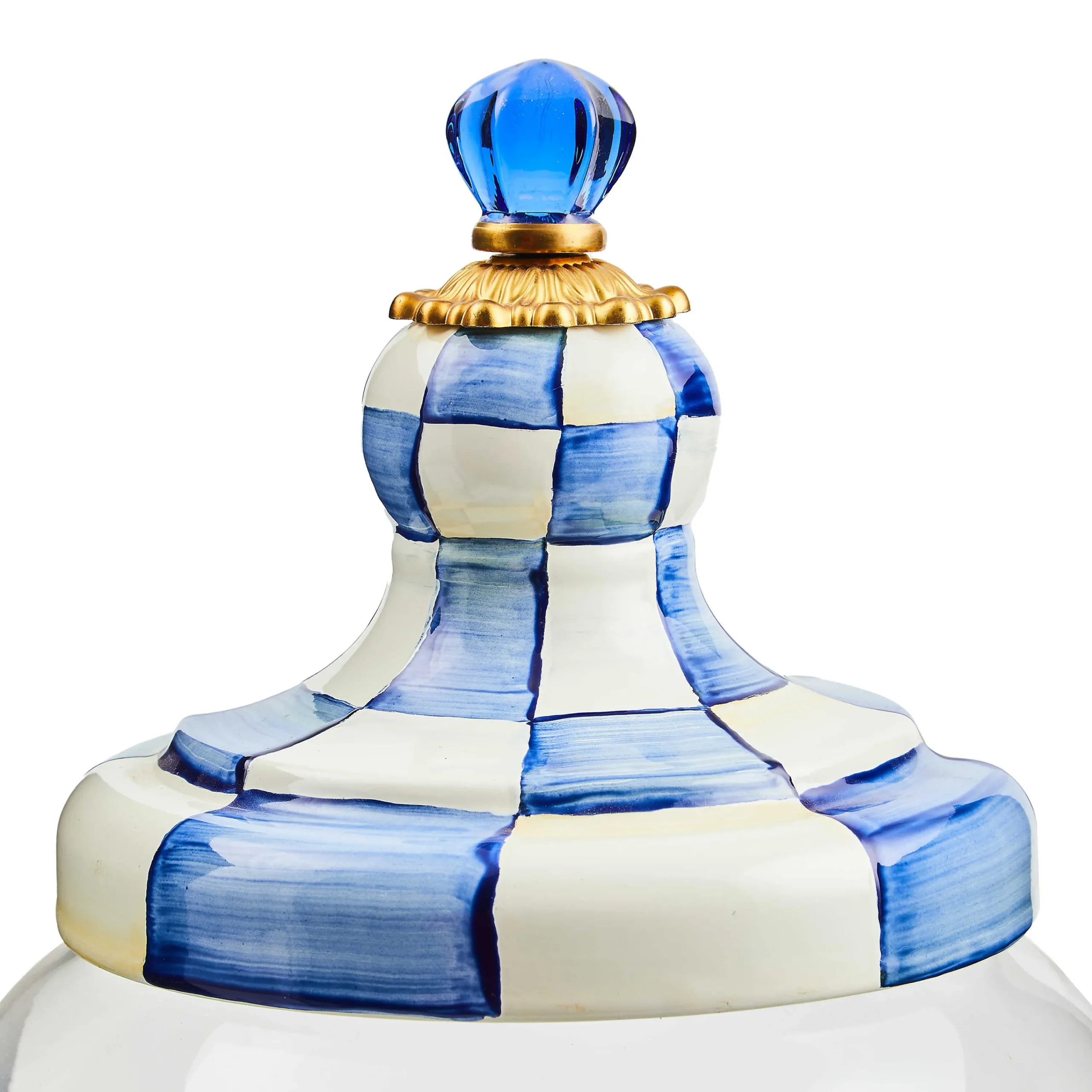 MacKenzie-Childs Royal Check Beverage Hostess| Drinkware|Bar Entertaining