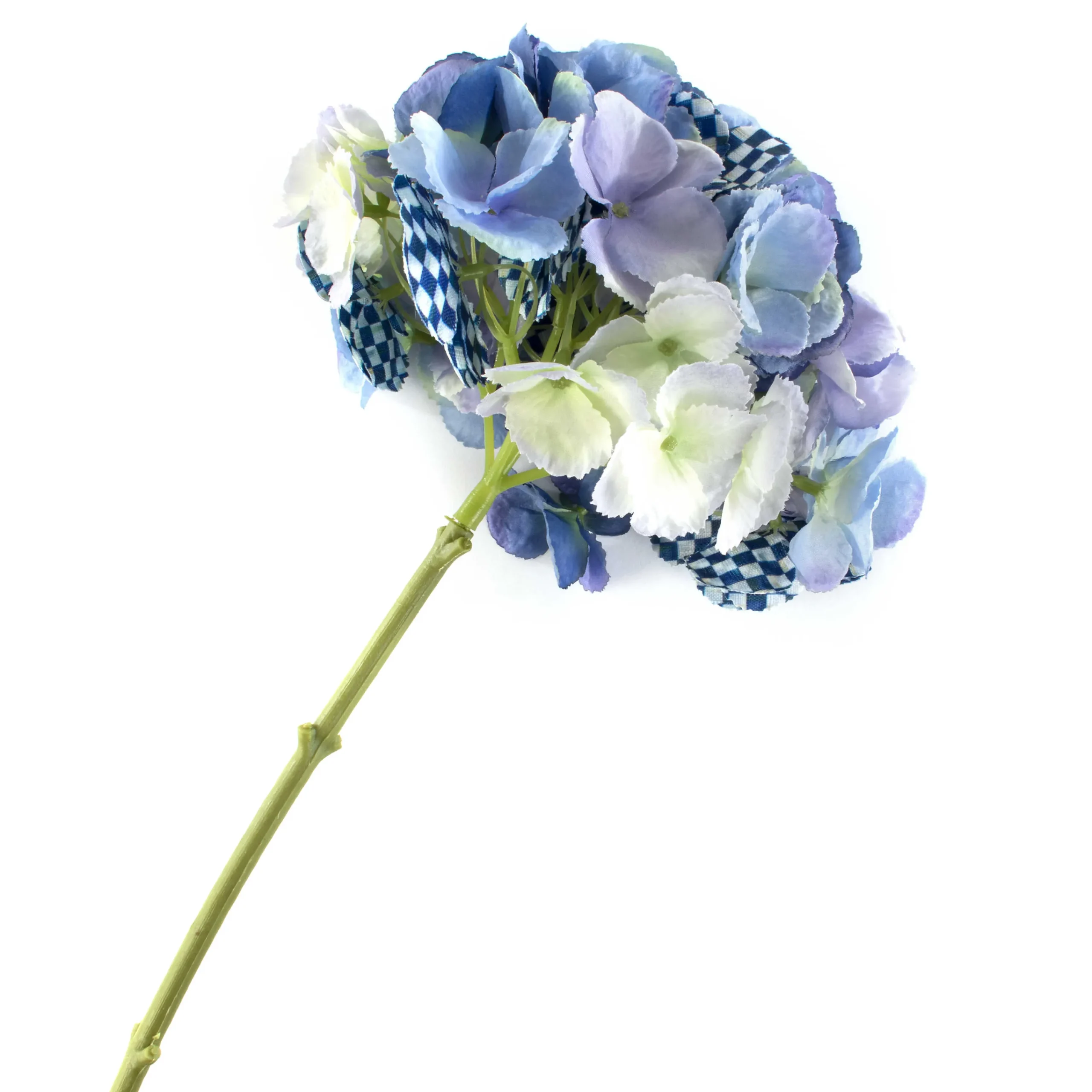 MacKenzie-Childs Royal Check Blue Hydrangea| Spring|Greenery & Florals