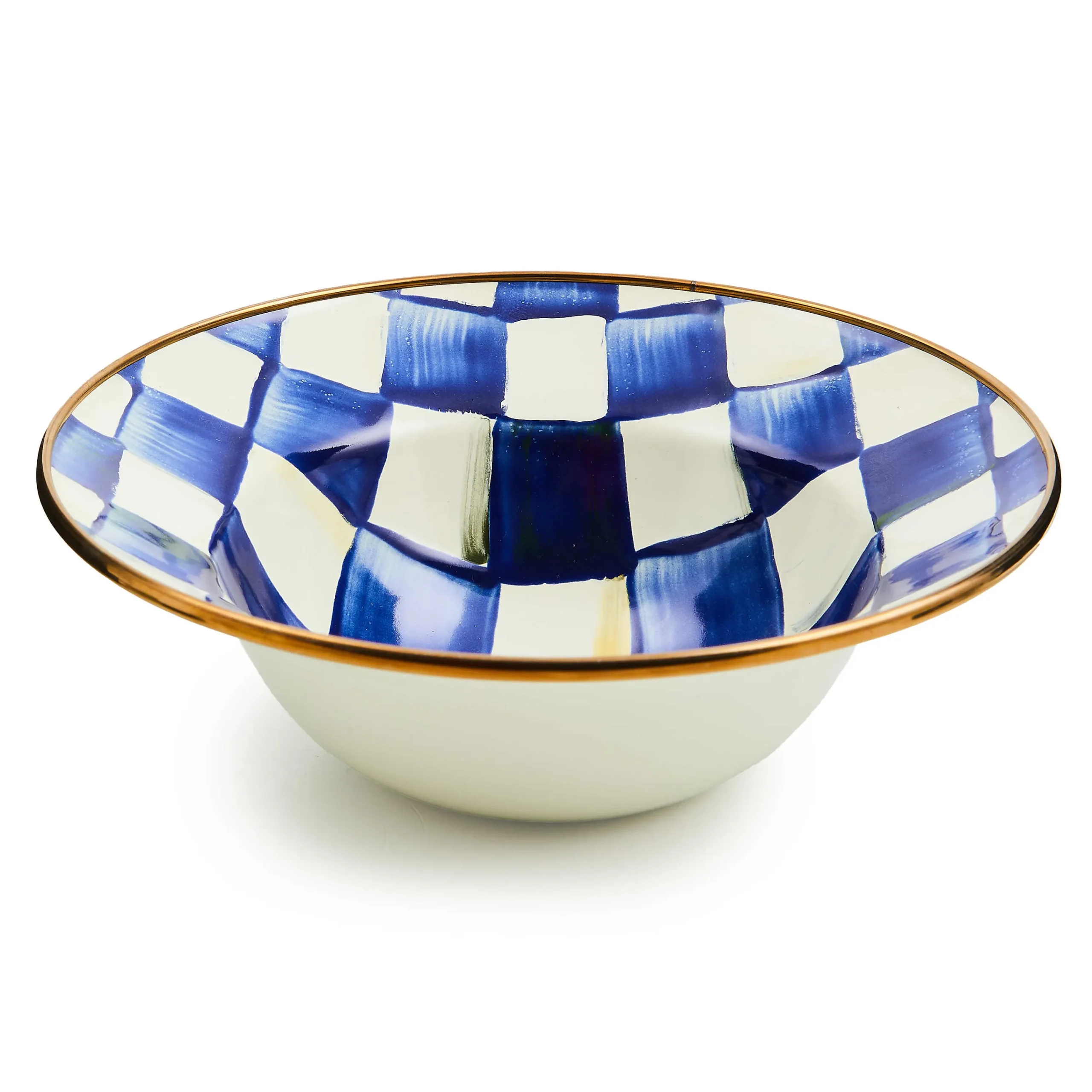 MacKenzie-Childs Royal Check Breakfast Bowl| Dinnerware & Flatware