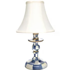 MacKenzie-Childs Royal Check Candlestick Lamp| Lighting