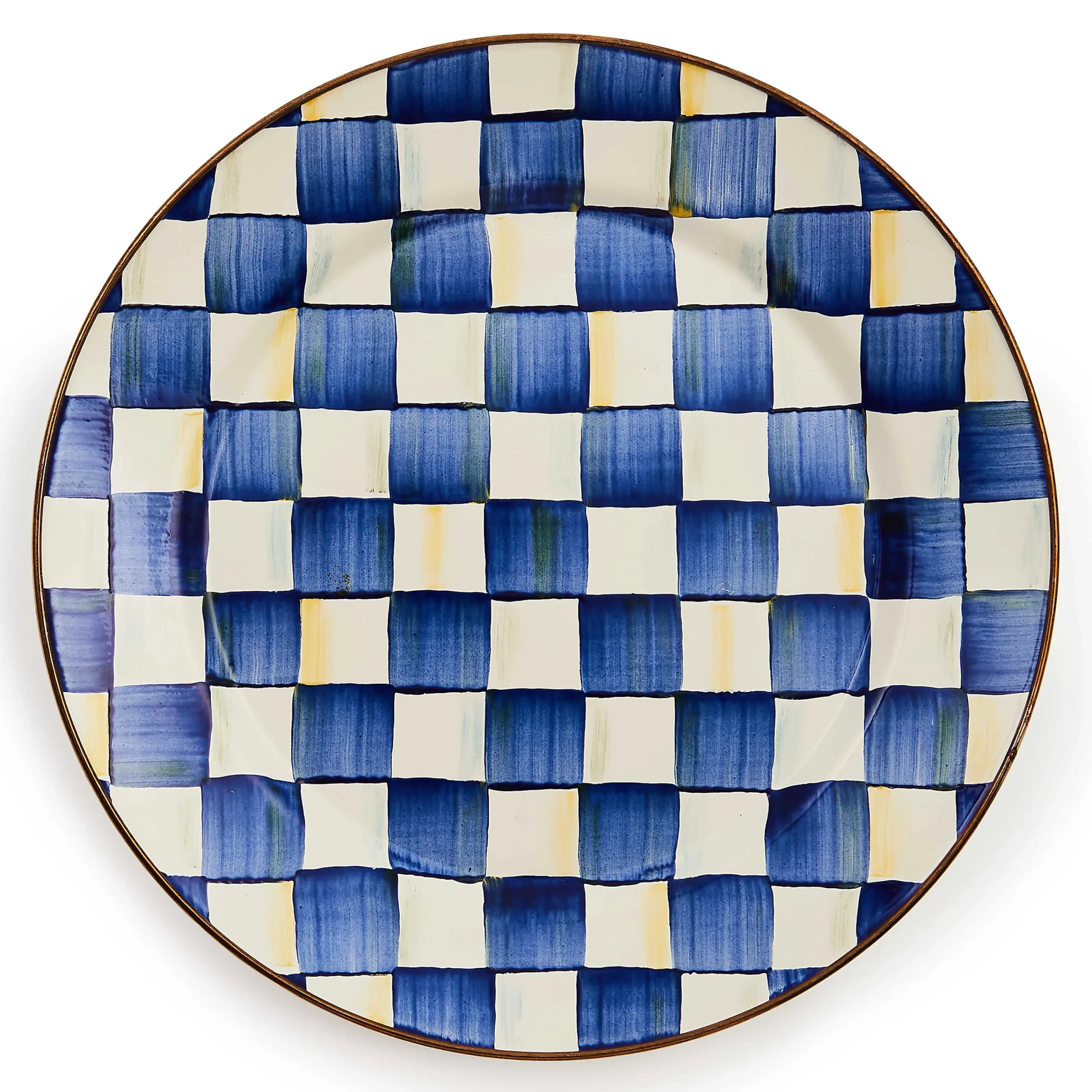 MacKenzie-Childs Royal Check Charger/Plate| Dinnerware & Flatware