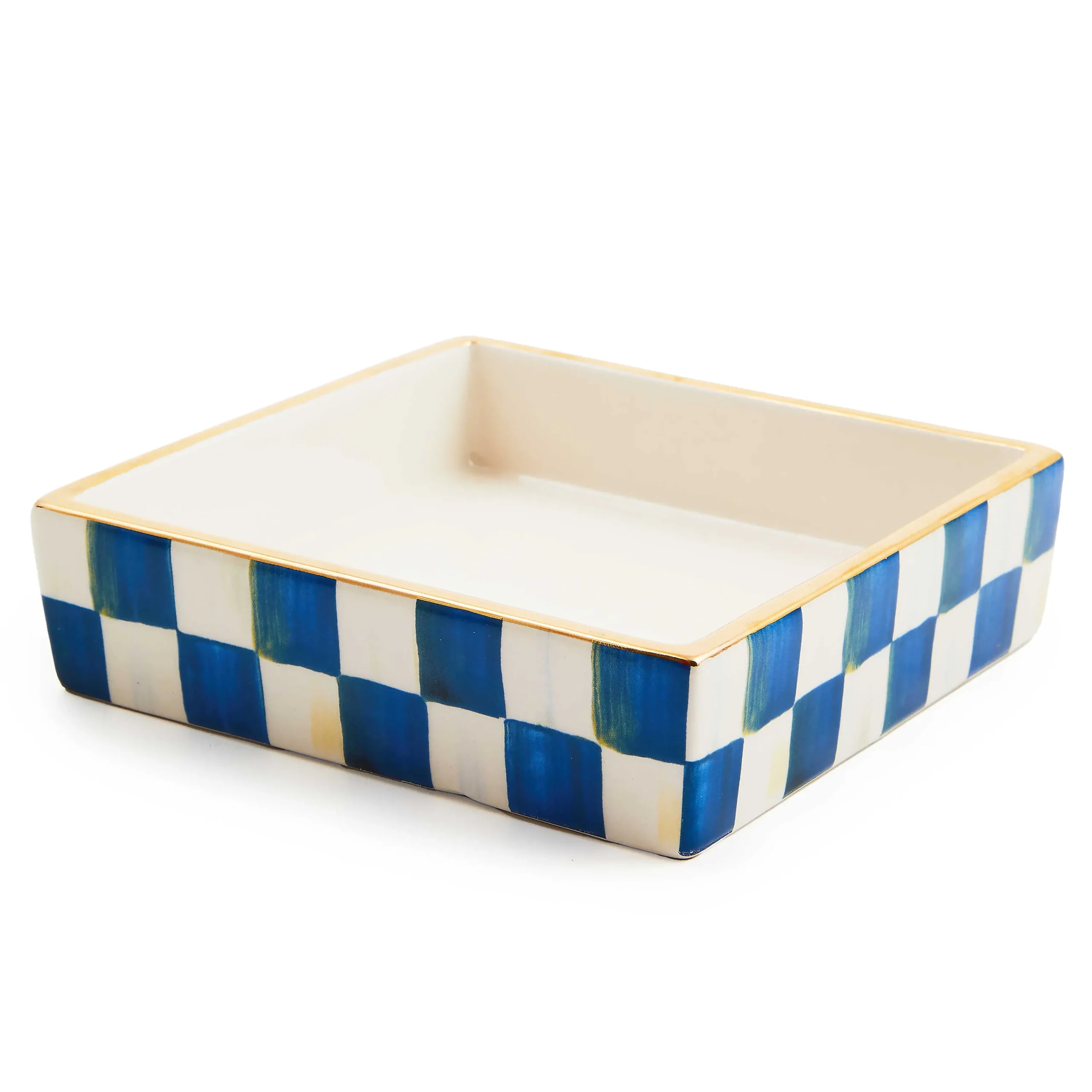 MacKenzie-Childs Royal Check Cocktail Napkin Holder| Table Accessories|Bar Entertaining