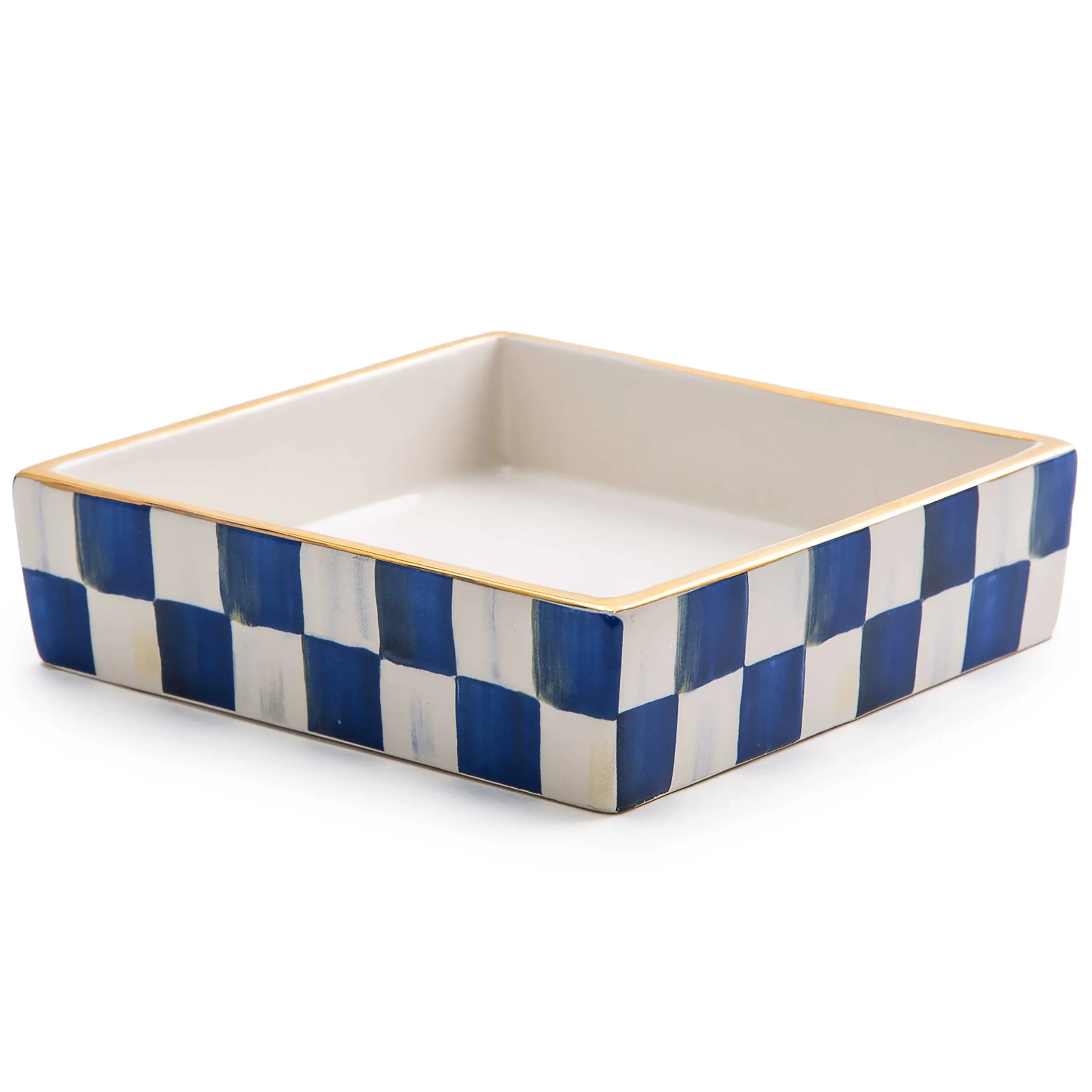 MacKenzie-Childs Royal Check Cocktail Napkin Holder| Table Accessories|Bar Entertaining