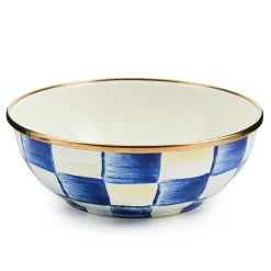 MacKenzie-Childs Royal Check Everyday Bowl| Bar Entertaining|Dinnerware & Flatware