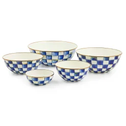 MacKenzie-Childs Royal Check Everyday Bowl| Bar Entertaining|Dinnerware & Flatware