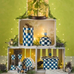 MacKenzie-Childs Royal Check Grinder| Serveware