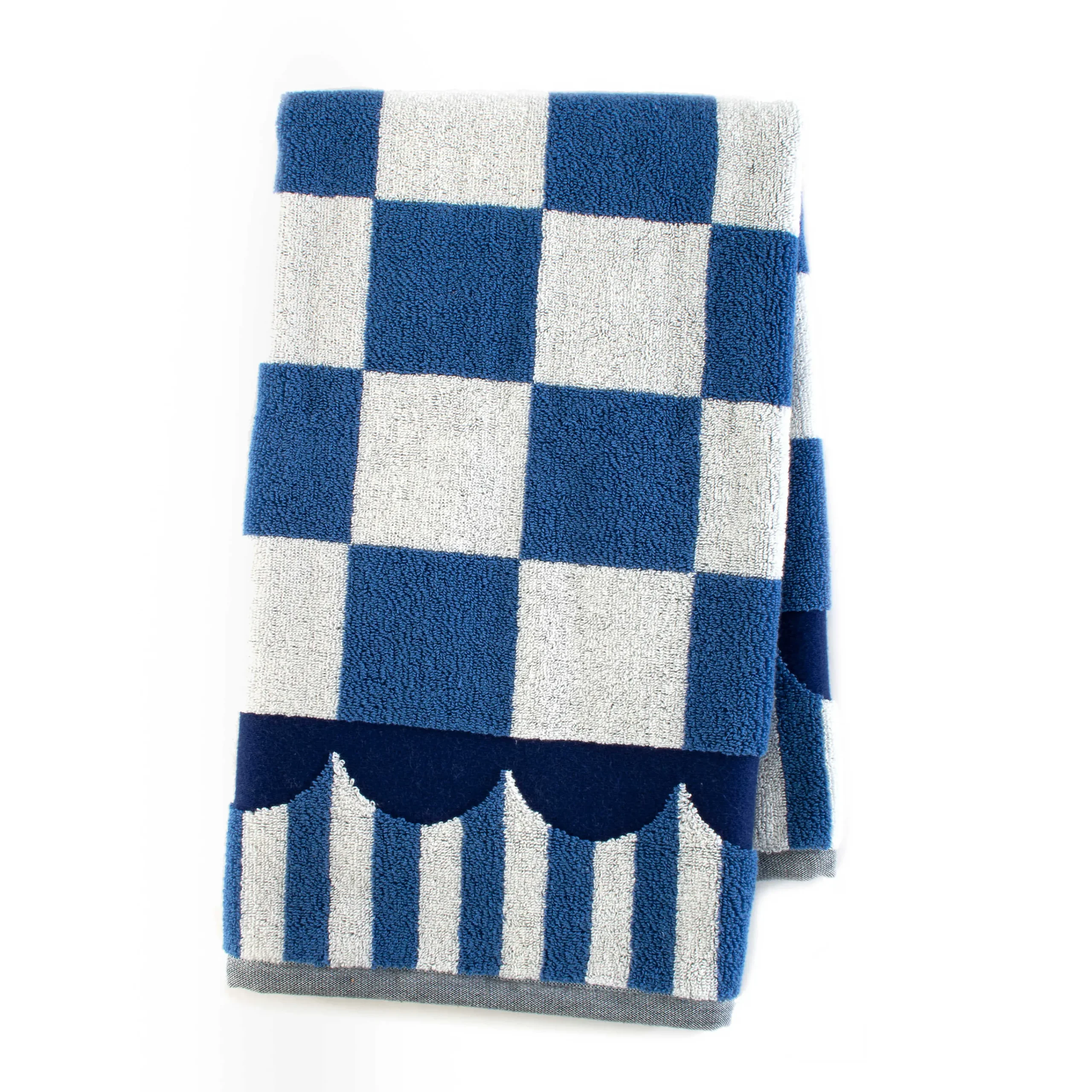 MacKenzie-Childs Royal Check Hand Towel| Bath & Bath Accessories