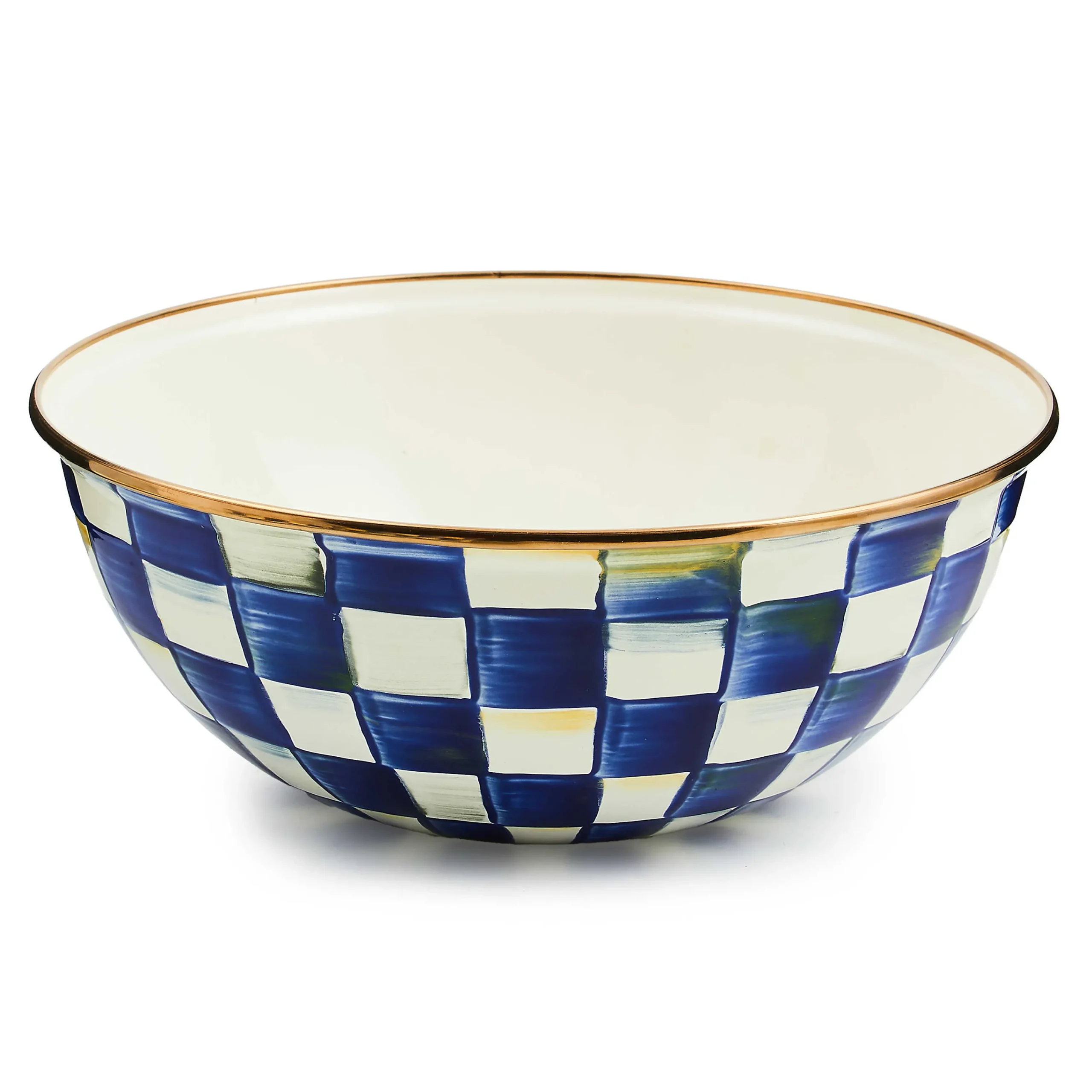 MacKenzie-Childs Royal Check Medium Everyday Bowl| Serveware