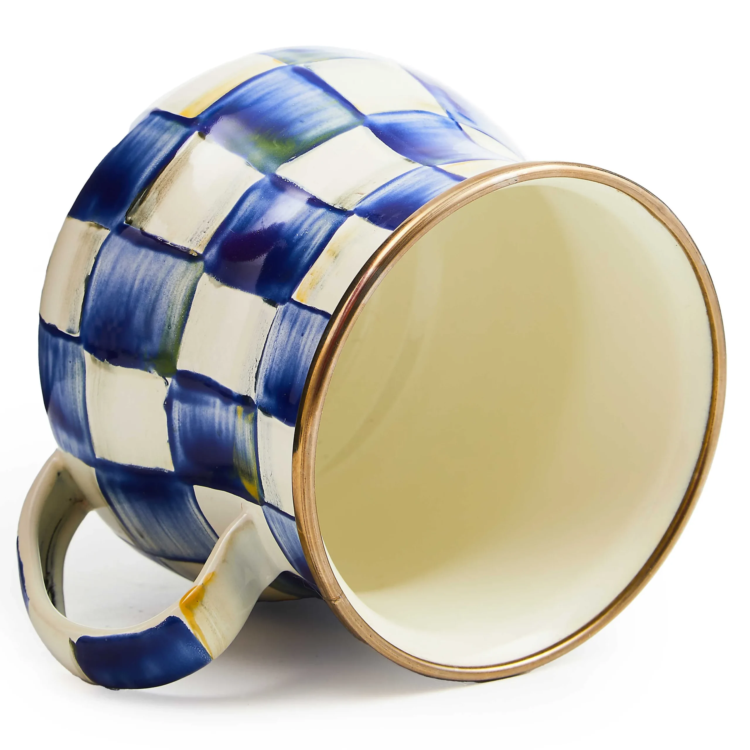 MacKenzie-Childs Royal Check Mug| The Coffee Shop|Drinkware