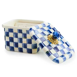 MacKenzie-Childs Royal Check Recipe Box| Kitchen Storage & Organization