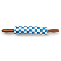 MacKenzie-Childs Royal Check Rolling Pin| Kitchen Utensils & Tools