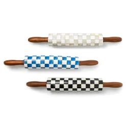 MacKenzie-Childs Royal Check Rolling Pin| Kitchen Utensils & Tools