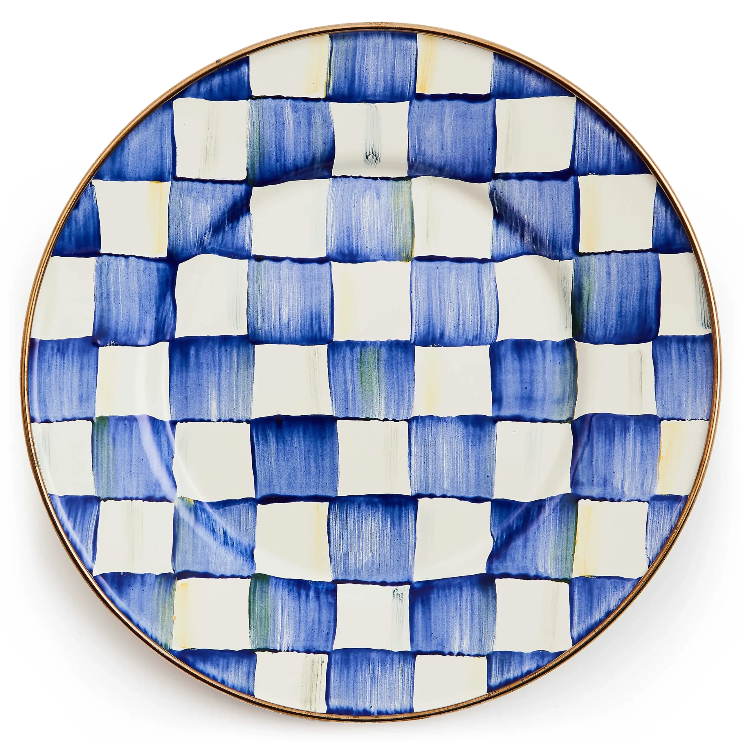 MacKenzie-Childs Royal Check Salad/Dessert Plate| Dinnerware & Flatware